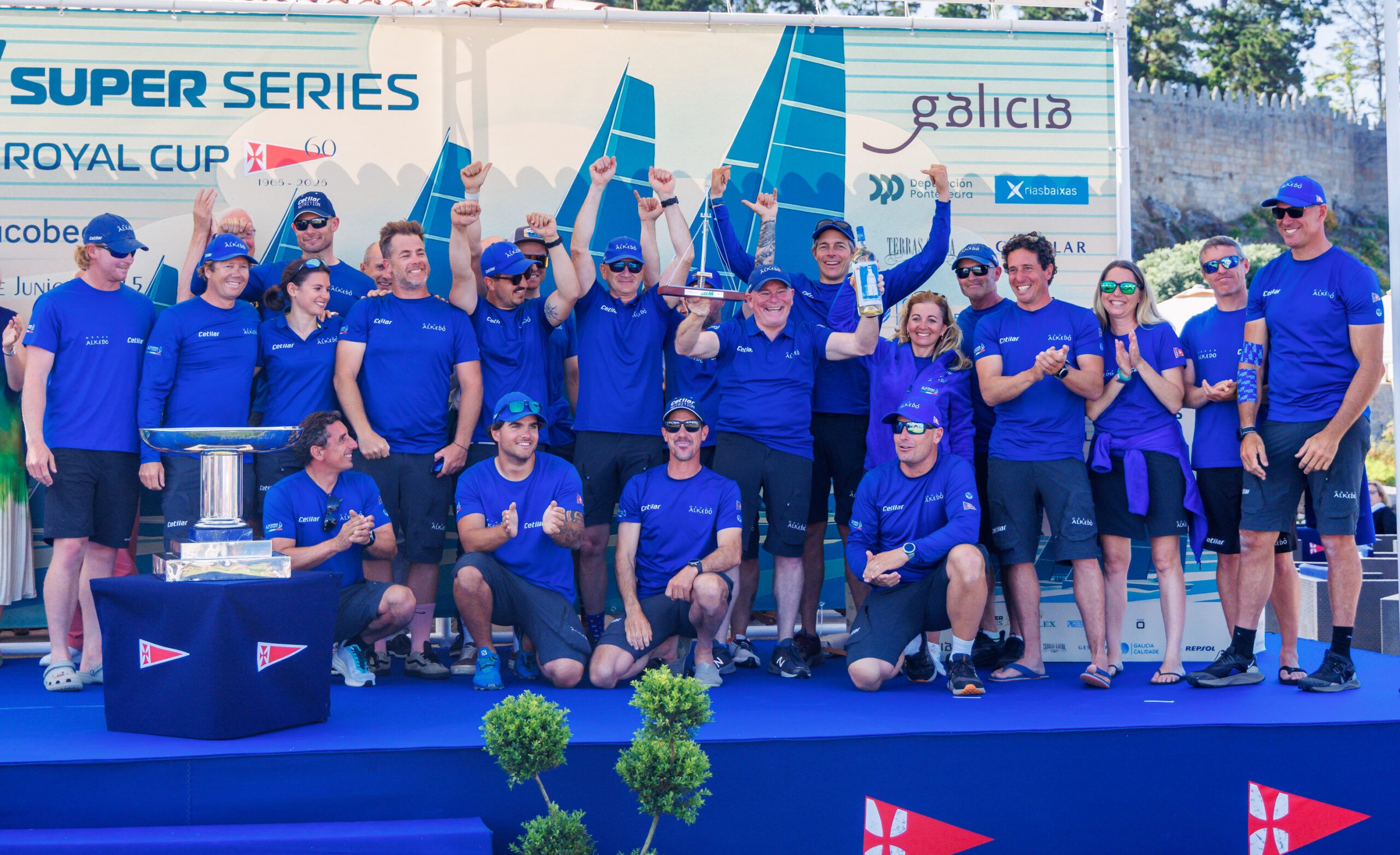 Cetilar® con Alkedo sul podio: terzo posto a Baiona e vittoria owner-driver