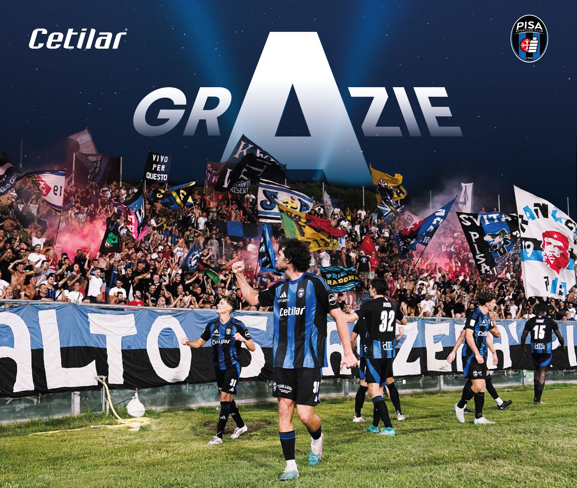 Pisa Sporting Club: bentornAti neroazzurri!