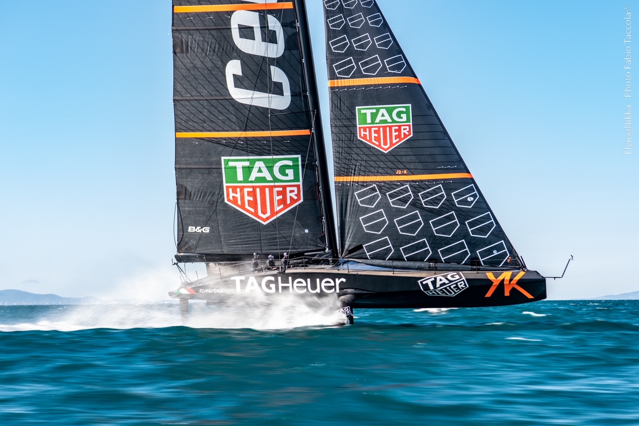 FlyingNikka at the regatta in Portofino